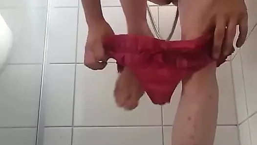 Lars Damberger Peeing Pink Woman Underwear