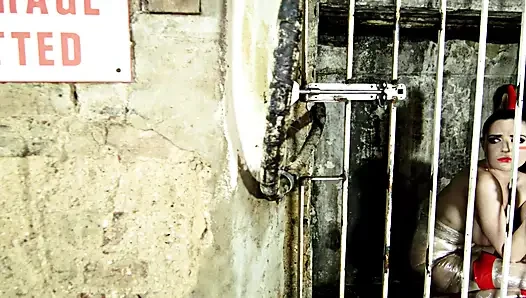 Tied French slut fucked in intense BDSM action