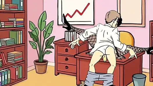 Замужняя домохозяйка Мария раздвигает ноги (полная история) мультфильм. Измена 2