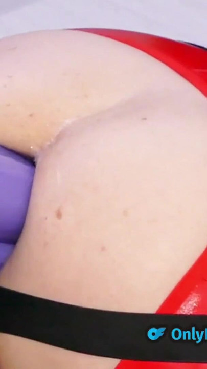 Emotional moment from "Femdom pegging and stretching my boy toys bum with big toys"