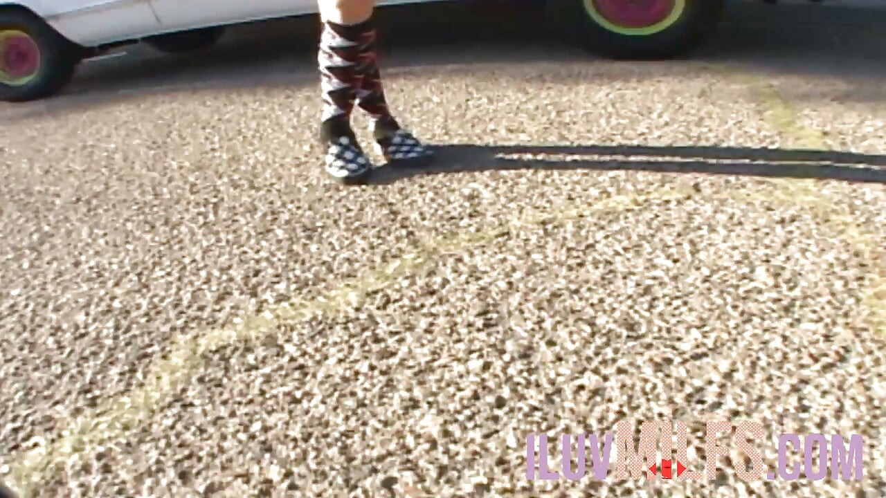 Tattooed Small Tits Babe Is Fucked Hard in the Van