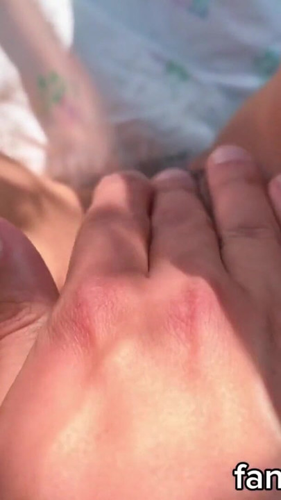 Outdoor Mutual Masturbation - Passionate Handjob Until He Cums Hard on His Knees | Clip 1