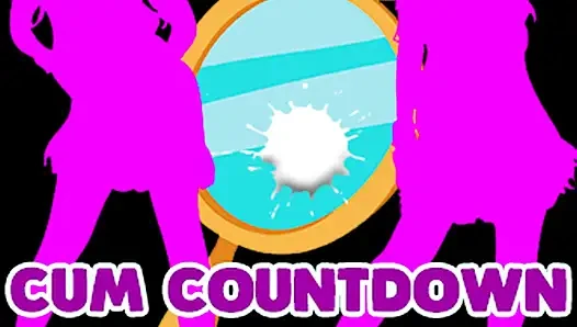 AUDIO ONLY - Cum countdown cum mirrror with 2 dressed girls