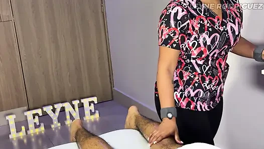 Schwer Organische Körperspannung - Wunderschöne Latina Echte Massage & Happy End