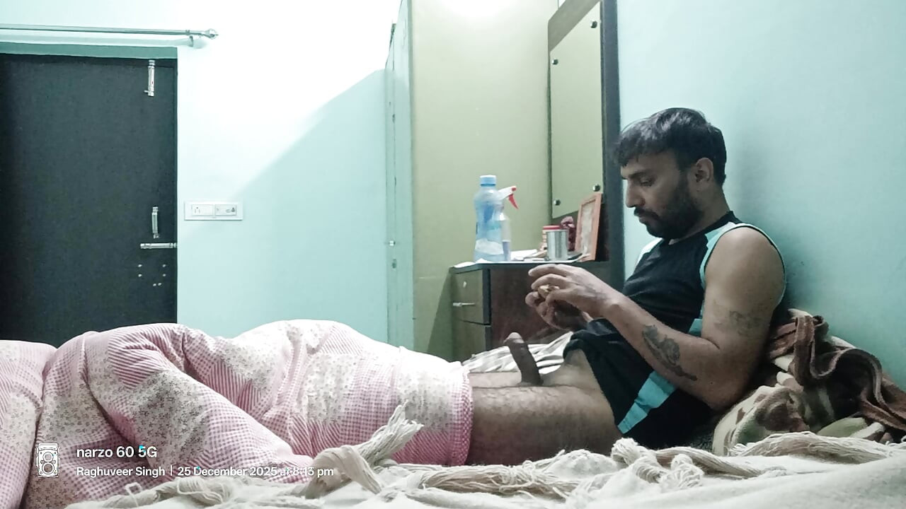 Desi police officer get sucked and sucking with neighbour