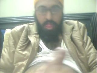 Przystojny Sikh cum