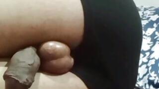 Boy masturbating hard