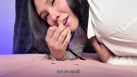 Desperate Giant and Her Little Men