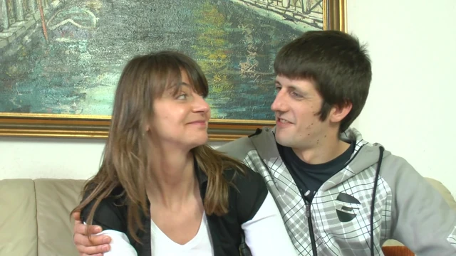 Casting with german actress and actor in threesome, in this