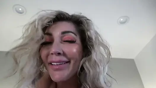 Tatted up MILF Brianna Diamond Swallows My Whole Load of Hot Cum