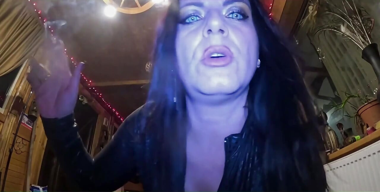 Obey My Tits Vampire Gooning JOI with Leather & Sparkling Claws