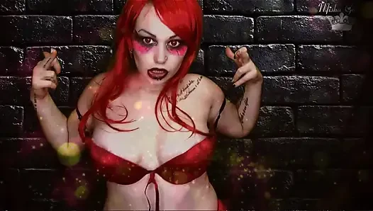 Demoness'ten asla boşalmamaya lanet olsun! Şimdi son orgazmını yap, eğer yapabilirsen