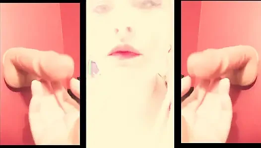 Deine freundin hat dich beim porno-schauen erwischt, so spuckt sie auf dich und klatscht deinen bonner, no talk