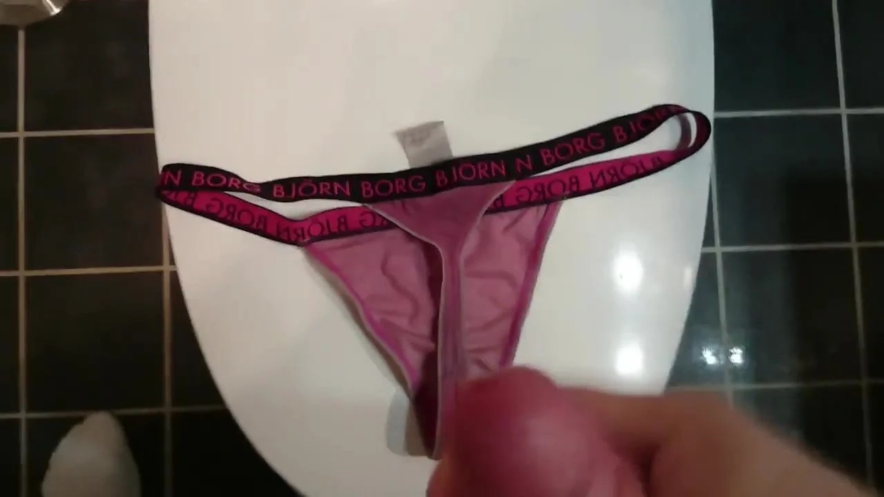Female friends dirty thong