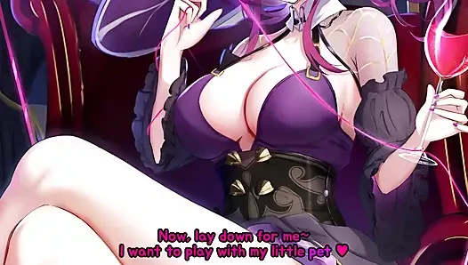 Кафка становится твоей новой королевой, а ты ее маленькая игрушка! (Honkai Star Rail, Petplay, Дыхание, Отказ, Развал, Женское доминирование)