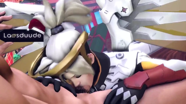 Mercy Sucking Huge HUUUGE Dong