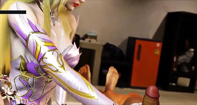Virtual Goddess of Endless Desire Glow - 3D Animation Hentai