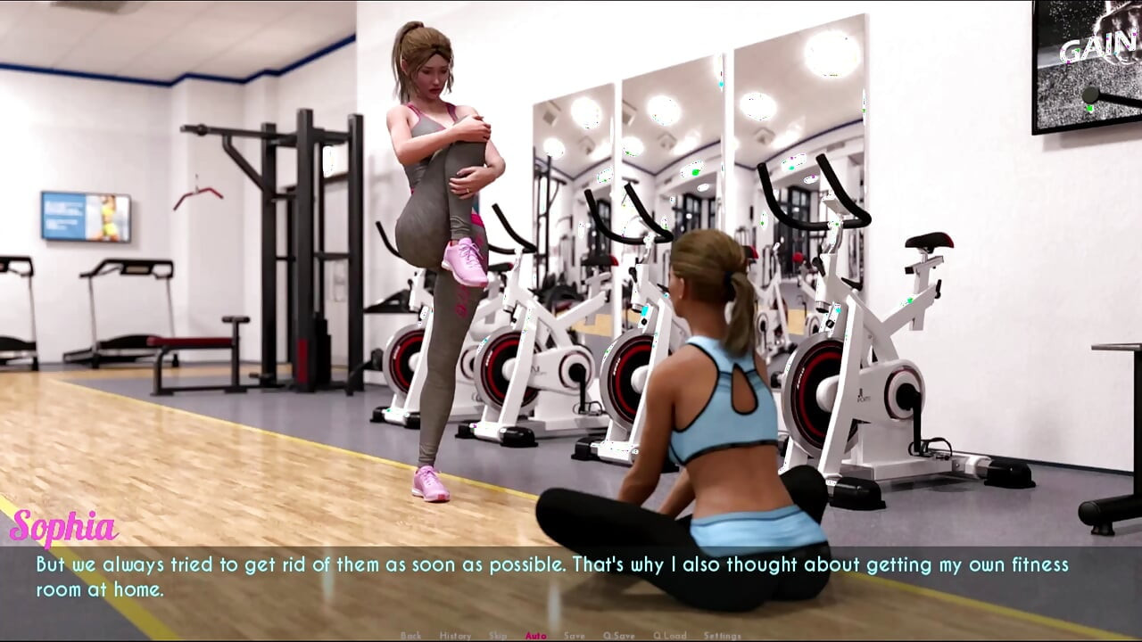 Hari 3 - Percuma - Bahagian 4 - Sophia dan Patricia bermandi bersama.