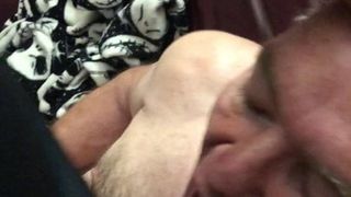 faggot gets face fucked