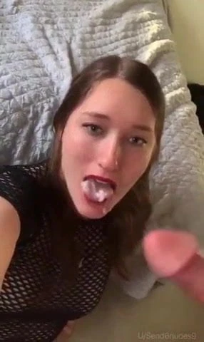 cumshot facial