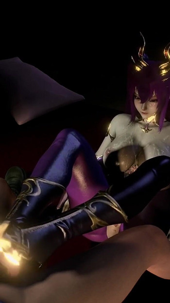 Zi Yan Virtual Vixen with a Booty Spell - 3D Animation