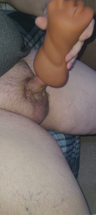 Small cock cums