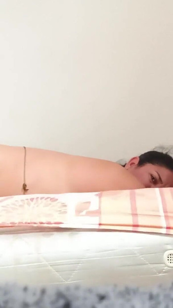 Thrilling moment from "My horny girlfriend sucker wants to fuck"