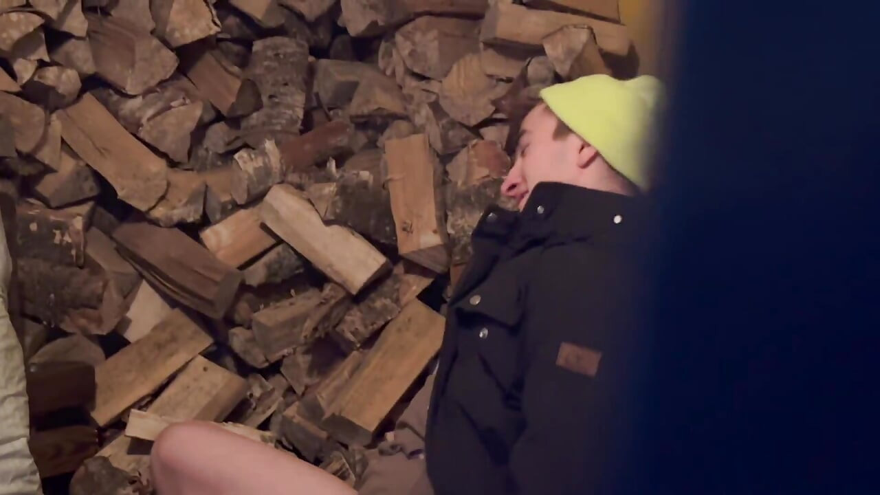 455 Twinks Fuck in the Barn in Winter, and Stepdad Spies on Them