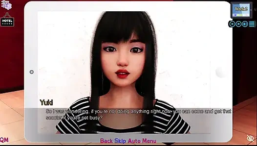 Sunshine love #16: Johannes saw Ashley while he went for a ride