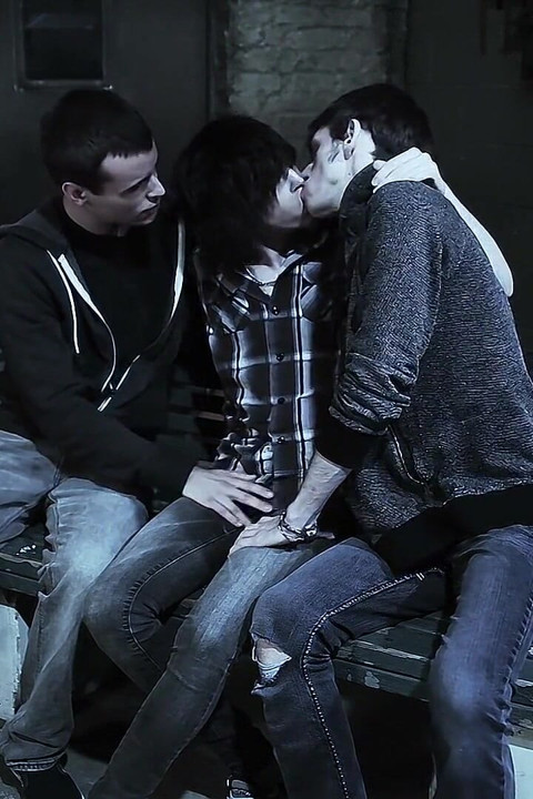 Scared Boy Is Surrounded