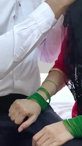Emotional moment from "Doctor Se Chudai Slim Girl Ki Hindi Sex"