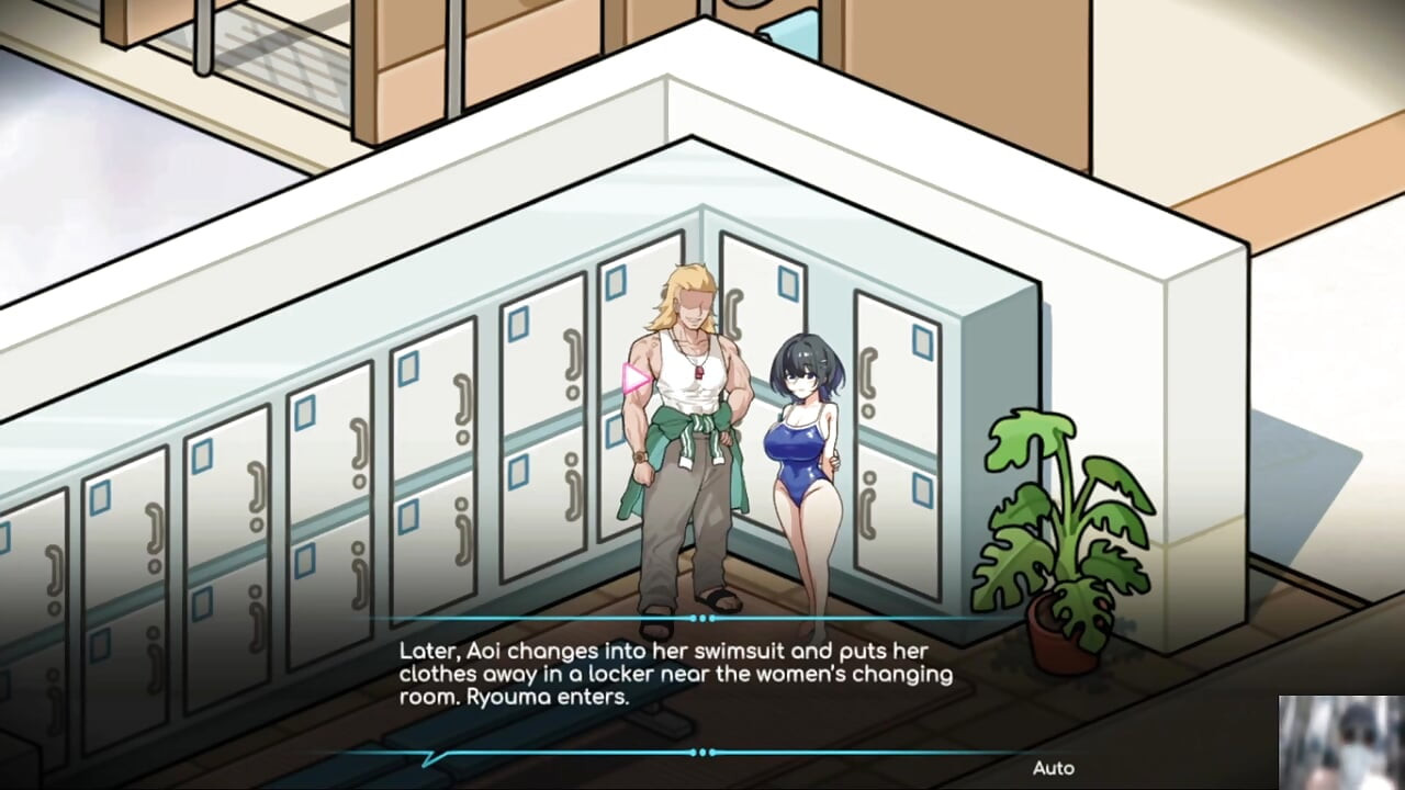 EP-4"JUEGO DE HOLIC DE SALVAVIDAS! NTR! JUEGO HENTAI! Novio me atrapó a mí y a su novia follando en su casa
