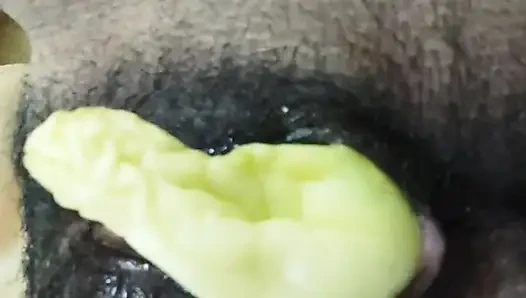 Desi horny girl masturbate with a dildo