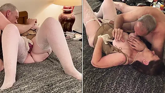 Granny Carmen's Norwegian Wood Bangin' Ballin' Creampie: Begin The Beguines 72825CAMS1246M