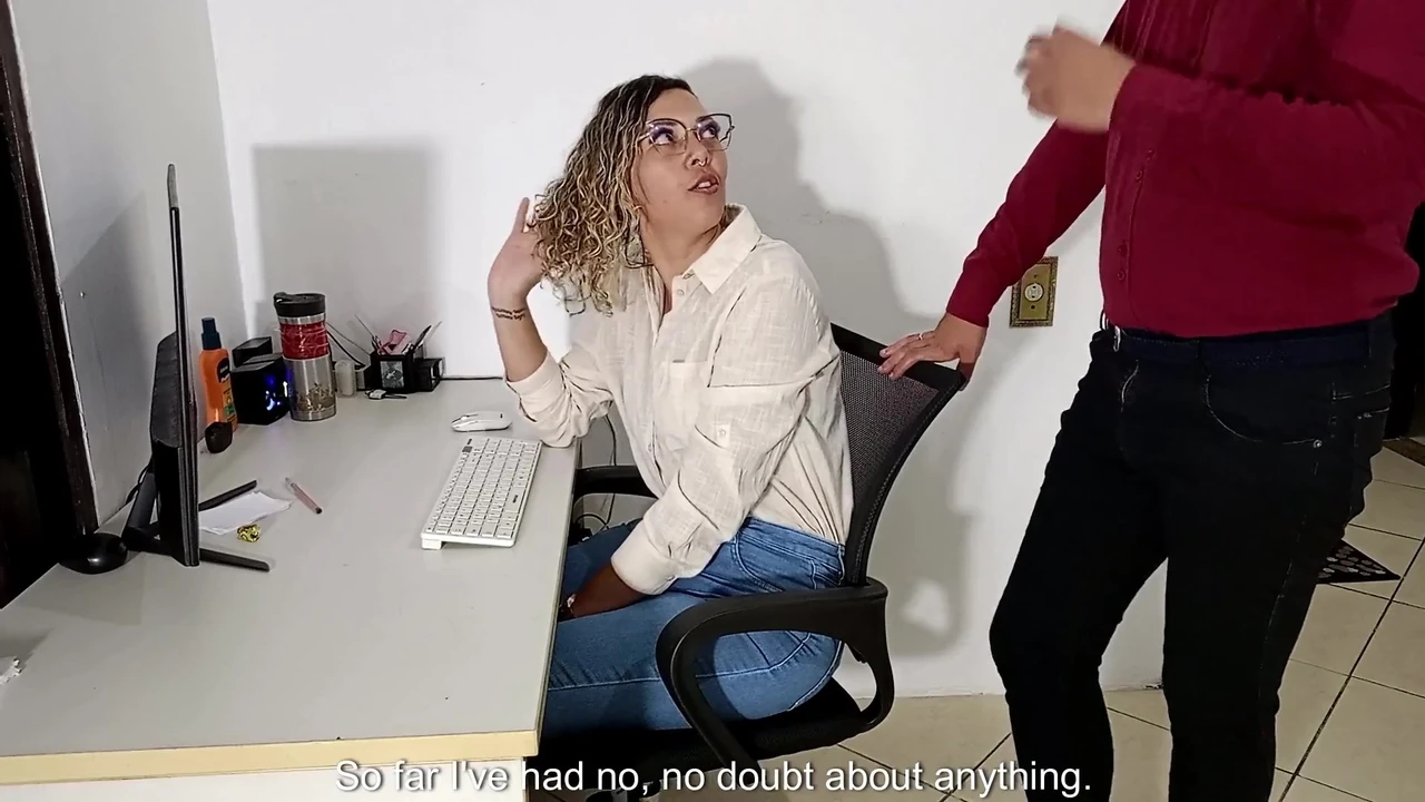 Meeting the boss on the first day of work.