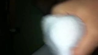 Jerking  in my white puma sox
