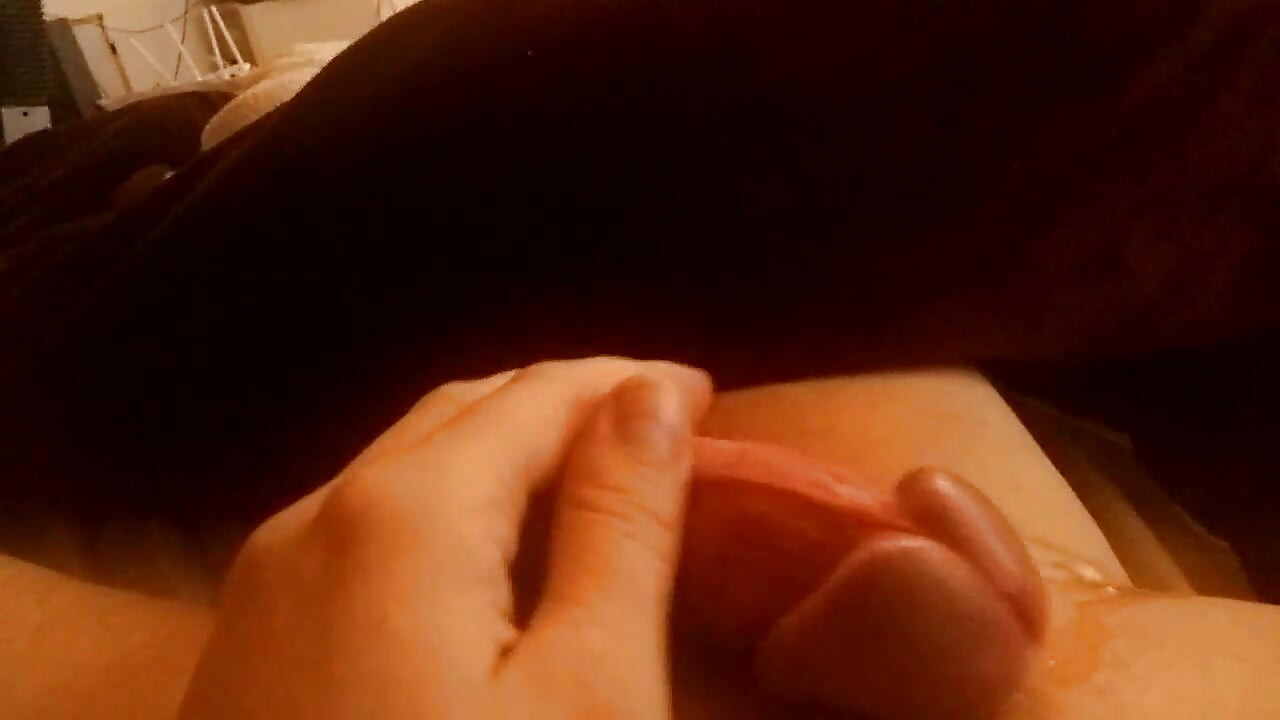 Slowly Fondling My Horny Cock Until It Cums