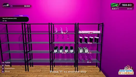 Love Shop Simulator oyunu bölüm 1 - kendi dükkan işimi kuruyorum