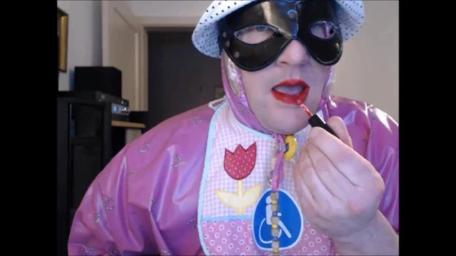 Putting on my lip gloss