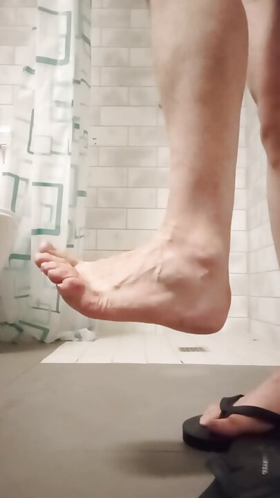 Foot toes beautiful leg