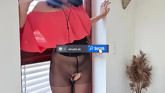 Женское доминирование, киски в колготках, бедрами (немецкое, инструкция по)