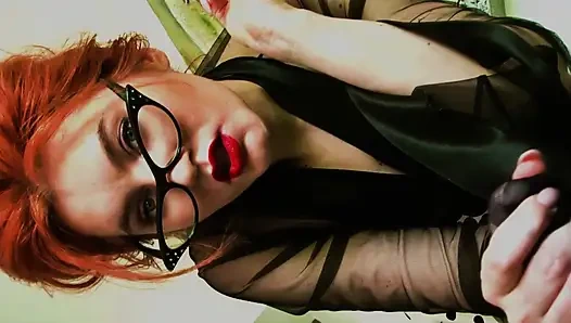 Cum Inside Cage on Valentine's Day