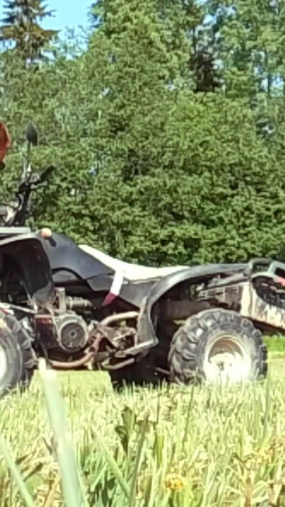 Must-see moment from "Took my stepmom for a ride on an ATV and fucked her"