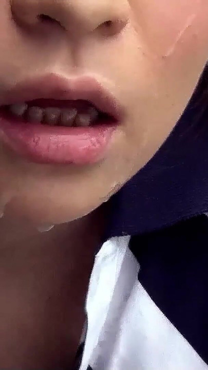 Jaw-dropping moment from "Massive Outdoor Facial Bukkake for Skinny Japanese Teens by many old Guys"