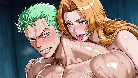 Zoro (OP) x Rangiku (Bleach)