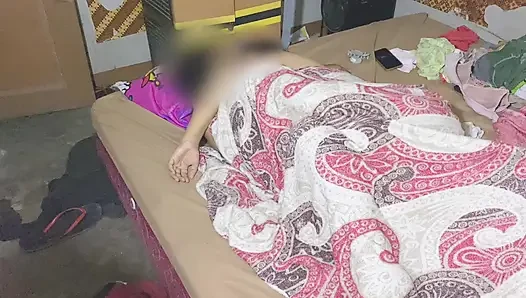 A blanket with my mother-in-law