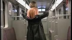 Flashing and sucking on the subway