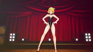 Mmd R-18 anime meisjes sexy dansclip 262