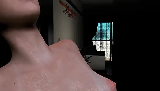 HD 15:46 Sexy Asiatisches Hausmädchen Kümmert Sich Um Den Mann Des Hauses