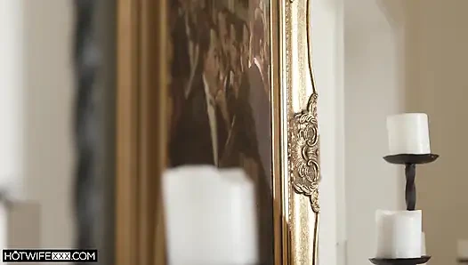 Кримпай черного ебаря для жены Линдси с большими сиськами